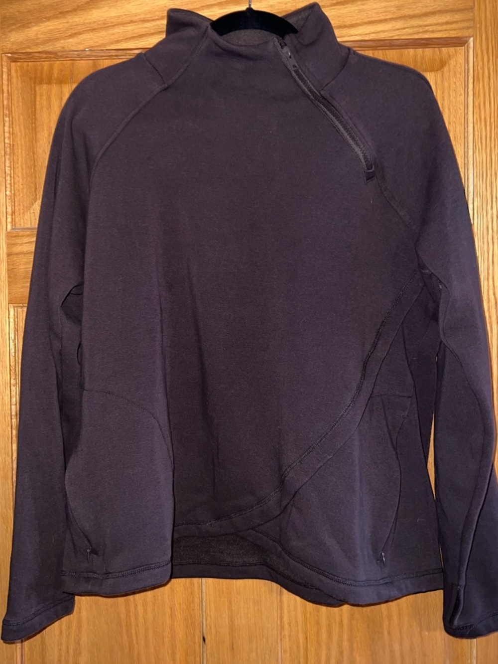 90 Degree By Reflex Brown Active Pullover Top Size XL